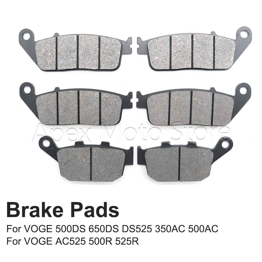 Motorcycle Brake Pads - Plaquettes de frein avant et arrière