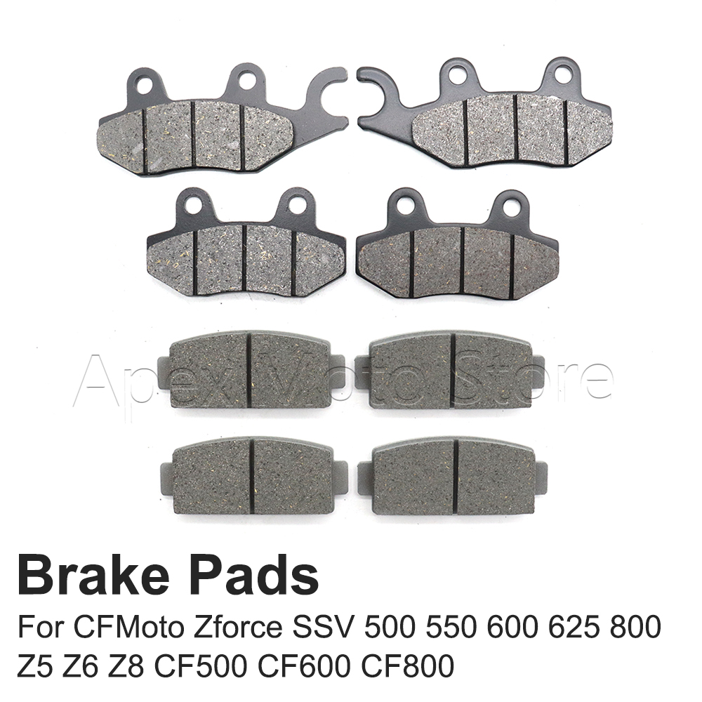 Motorcycle Brake Pads - Plaquettes de frein avant et arrière
