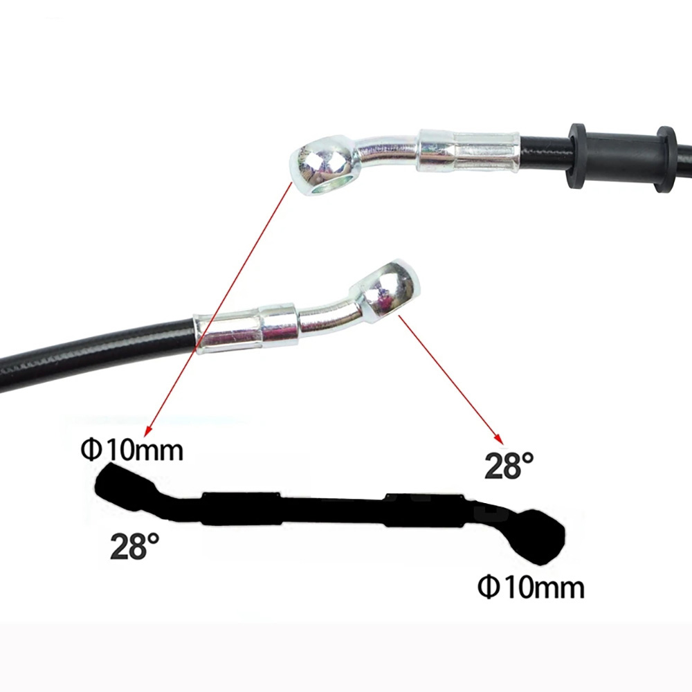 Tuyau de frein hydraulique pou - Motorcycle Brake Cable avis et prix